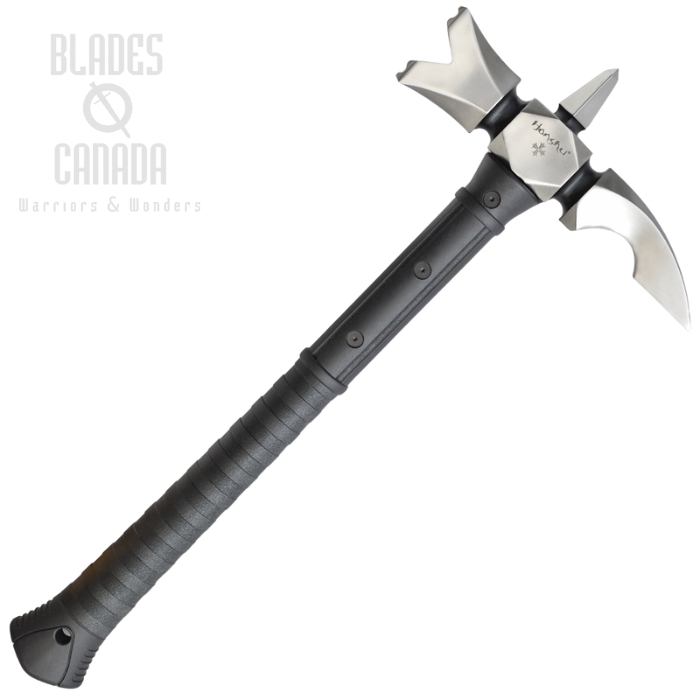 United Cutlery Honshu Spiked War Hammer, Stainless, Leather Belt Sheath, UC3649 United Cutlery Honshu Spiked War Hammer, Stainless, Leather Belt Sheath, UC3649